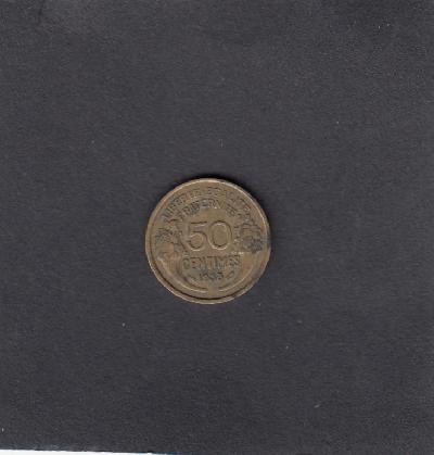 Beschrijving: 50 Centimes  